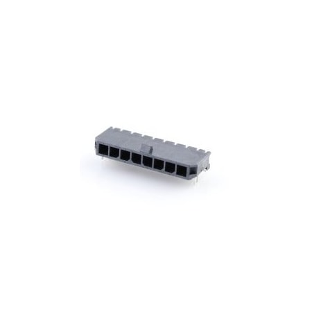 Molex MicroFit 3.0 SR RA SMT Clip Tin 8Ckt 43650-0809